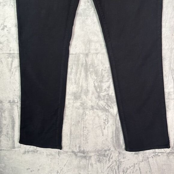 NWT New 32 Degrees Black Sweatpant Stretch Straightleg Ankle Pants Size 8 - Picture 5 of 8